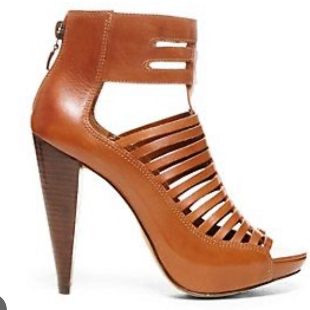 Steven by Steve Madden Leather Heels - Ablaze Size 7M
